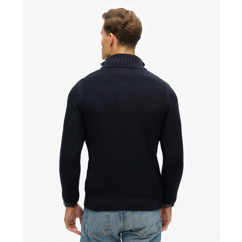 Superdry Jacob Cable Knit Half Zip image number 1